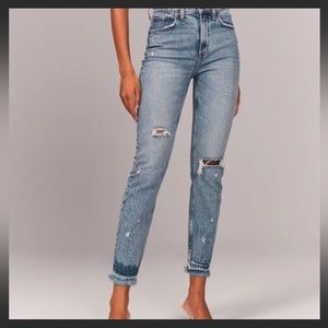 Abercrombie x Bre Sheppard jeans, size 28, NEW